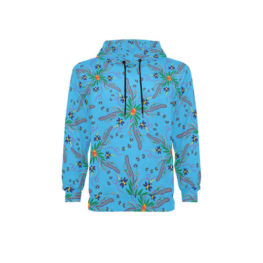 Willow Bee Sapphire Fleece Hoodie