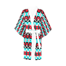 Load image into Gallery viewer, Two Spirit Dance Kimono Robe
