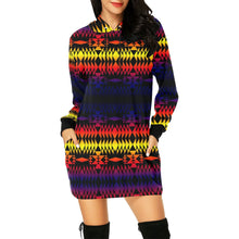 Load image into Gallery viewer, Two Worlds Apart Hoodie Dress
