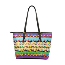 Load image into Gallery viewer, Prairie Bison Leather Tote Bag
