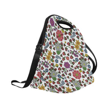 Load image into Gallery viewer, Berry Pop White Neoprene Lunch Bag/Large
