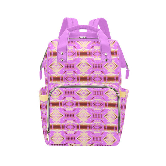 Gathering Earth Lilac Multi-Function Diaper Backpack/Diaper Bag