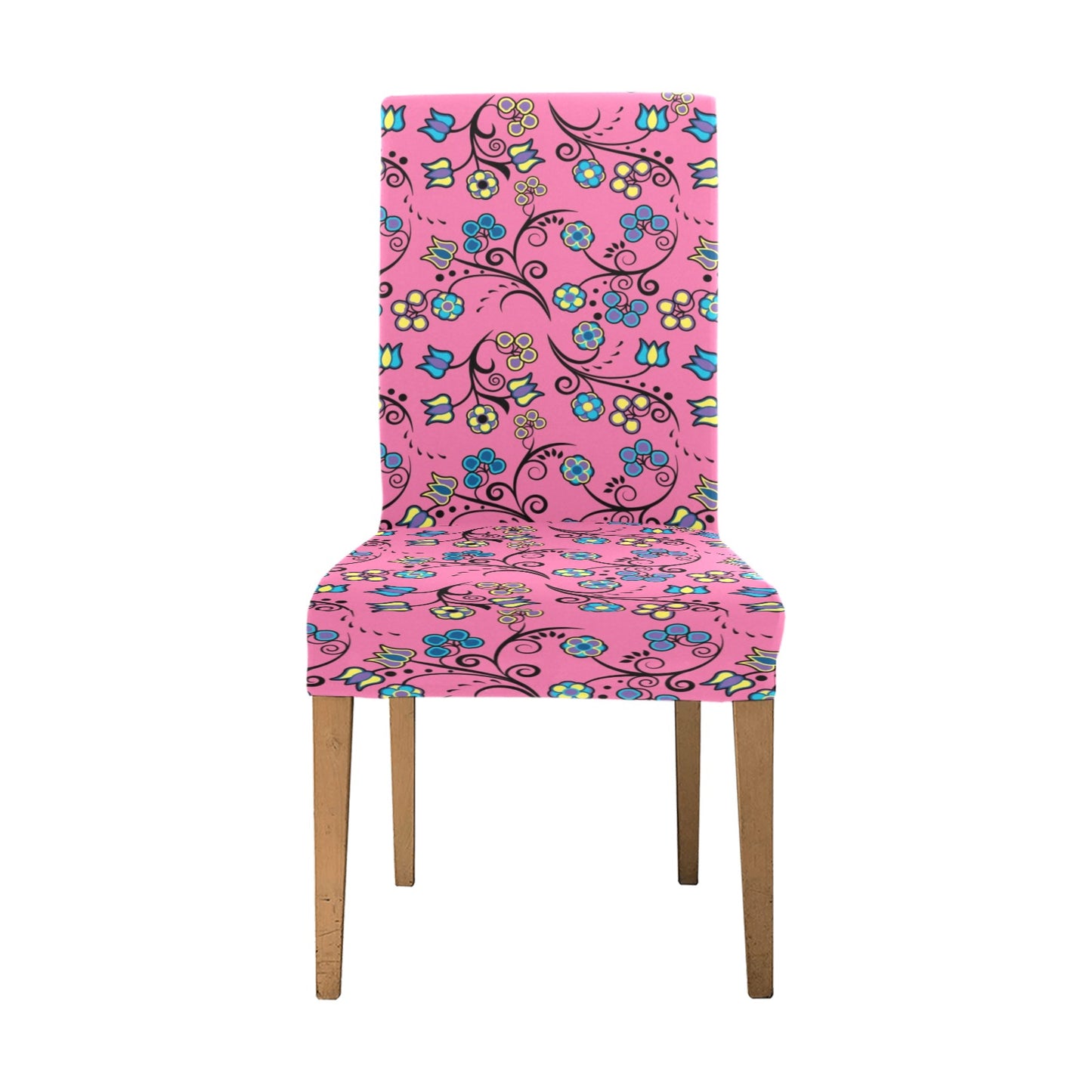 Blue Trio Bubblegum Chair Cover (Pack of 6)