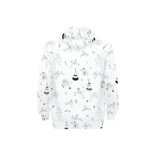 Load image into Gallery viewer, Ledger Dables White Men&#39;s Long Sleeve Fleece Hoodie
