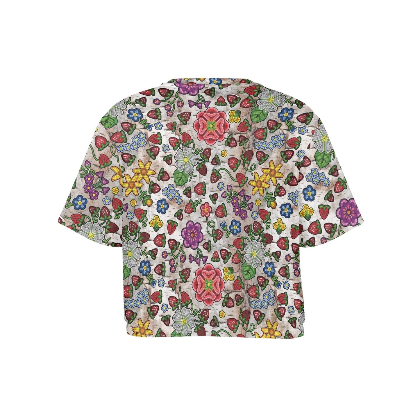 Berry Pop Br Bark Crop Top
