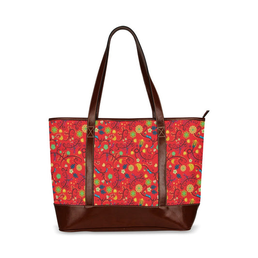 Nipin Blossom Fire Tote Handbag