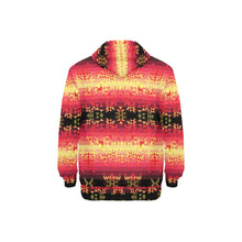 Load image into Gallery viewer, Soleil Fusion Rouge Men&#39;s Long Sleeve Fleece Hoodie
