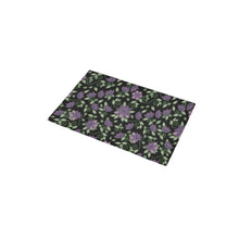 Load image into Gallery viewer, Purple Beaded Rose Bath Rug 16&#39;&#39;x 28&#39;&#39;
