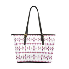 Load image into Gallery viewer, Four Directions Lodge Flurry Leather Tote Bag
