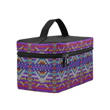 Load image into Gallery viewer, Medicine Blessing Purple Cosmetic Bag/Large
