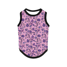 Load image into Gallery viewer, Purple Floral Amour Pet Tank Top
