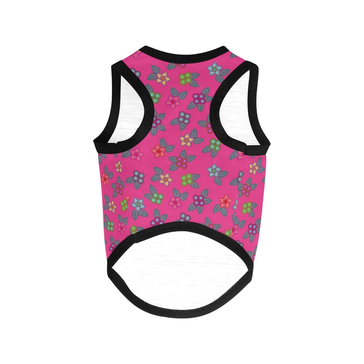 Berry Flowers Pet Tank Top