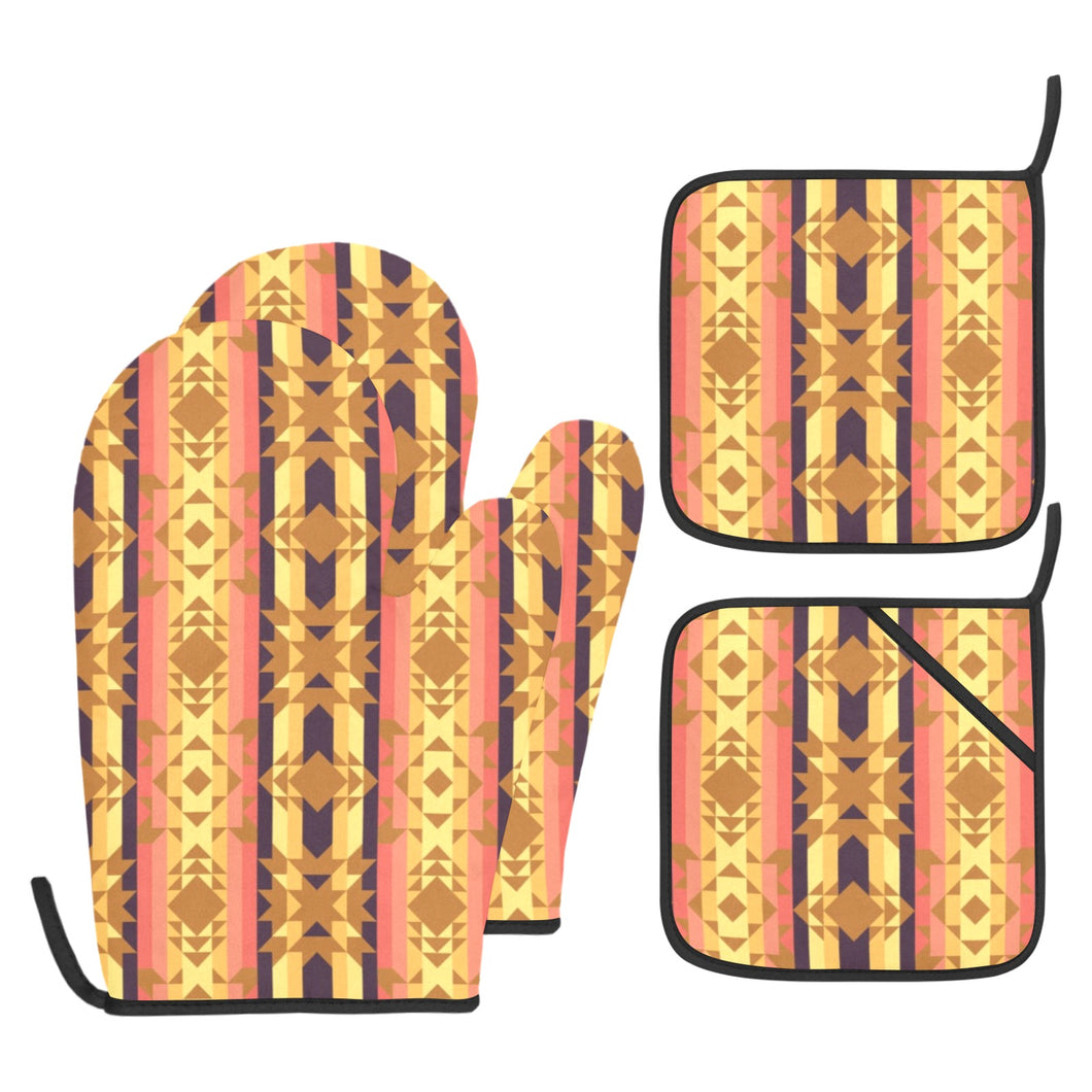 Infinite Sunset Oven Mitt & Pot Holder