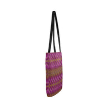 Load image into Gallery viewer, Fire Feather Pink Reusable Shopping Bag
