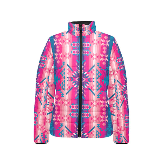 Desert Geo Stand Collar Jacket
