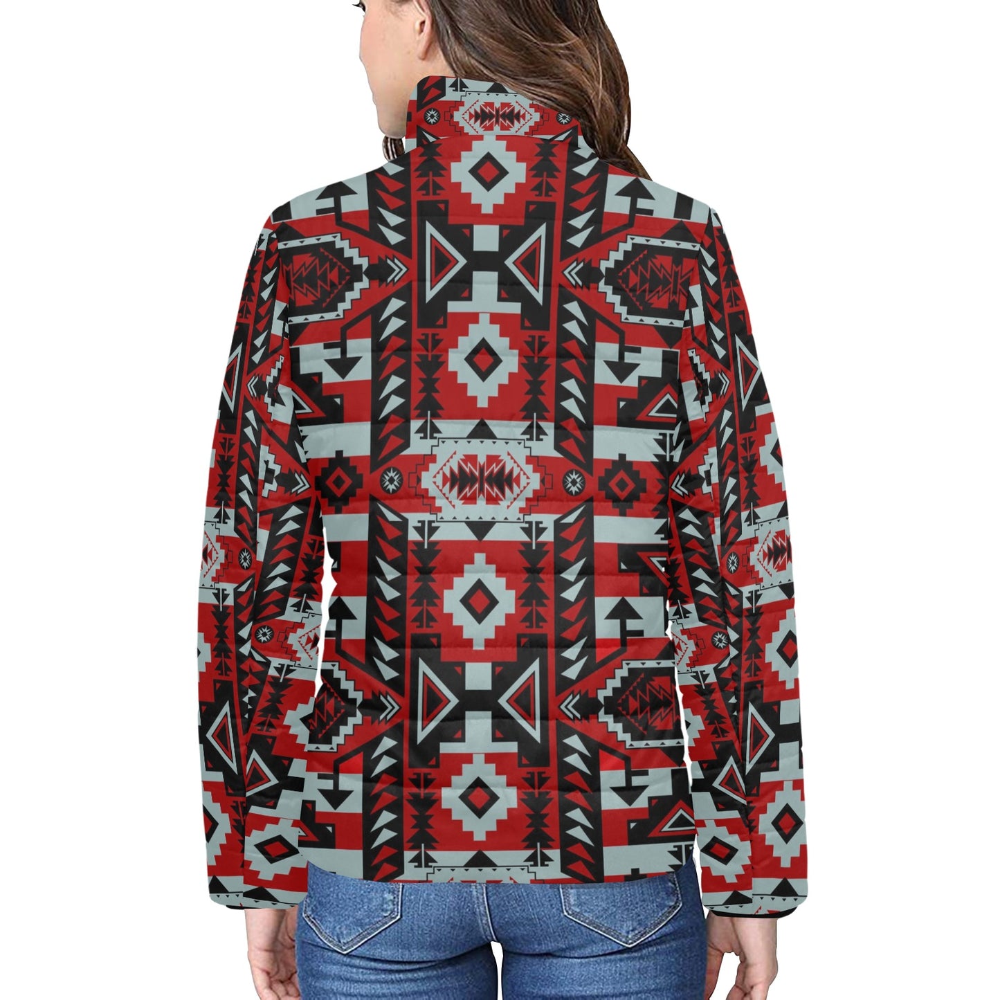 Chiefs Mountain Candy Sierra Dark Women's Stand Collar Padded Jacket