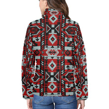 Load image into Gallery viewer, Chiefs Mountain Candy Sierra Dark Women&#39;s Stand Collar Padded Jacket
