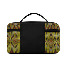 Load image into Gallery viewer, Fire Feather Yellow Cosmetic Bag/Large
