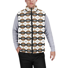 Load image into Gallery viewer, Cofitichequi White Men&#39;s Padded Vest Jacket
