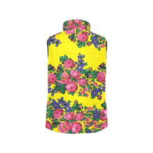 Load image into Gallery viewer, Kokum&#39;s Revenge Yellow Men&#39;s Padded Vest Jacket
