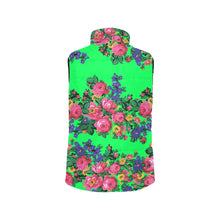 Load image into Gallery viewer, Kokum&#39;s Revenge Green Women&#39;s Padded Vest Jacket
