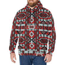 Load image into Gallery viewer, Chiefs Mountain Candy Sierra Dark Men&#39;s Long Sleeve Fleece Hoodie
