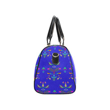 Load image into Gallery viewer, Dakota Damask Blue Waterproof Travel Bag
