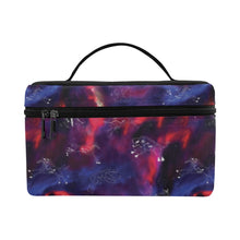 Load image into Gallery viewer, Animal Ancestors 3 Blue Pink Swirl Cosmetic Bag
