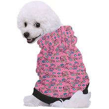 Load image into Gallery viewer, Blue Trio Bubblegum Pet Dog Hoodie
