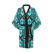 Load image into Gallery viewer, Chiefs Mountain Sky Kimono Robe
