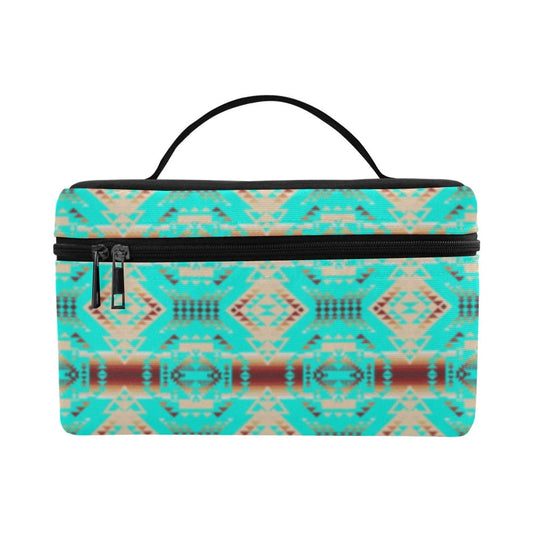 Gathering Earth Turquoise Cosmetic Bag/Large