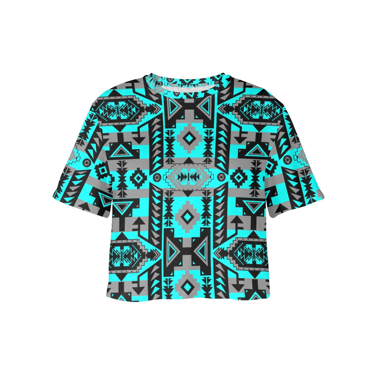 Chiefs Mountain Sky Crop Top