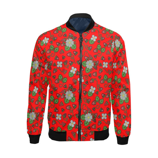 Strawberry Dreams Fire Bomber Jacket