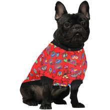 Load image into Gallery viewer, Indigenous Paisley Dahlia Pet Dog Round Neck Shirt
