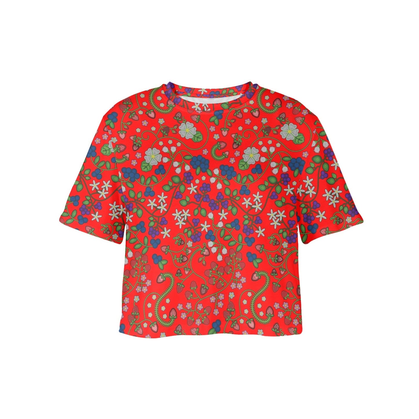 Grandmother Stories Fire Crop Top
