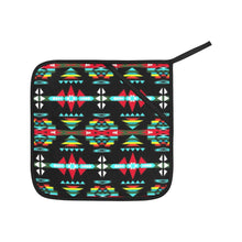 Load image into Gallery viewer, River Trail Sunset Oven Mitt &amp; Pot Holder
