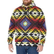 Load image into Gallery viewer, Sunset Blanket Men&#39;s Long Sleeve Fleece Hoodie
