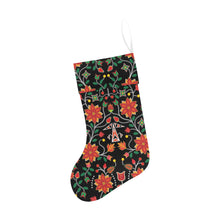 Load image into Gallery viewer, Floral Beadwork Six Bands Christmas Stocking
