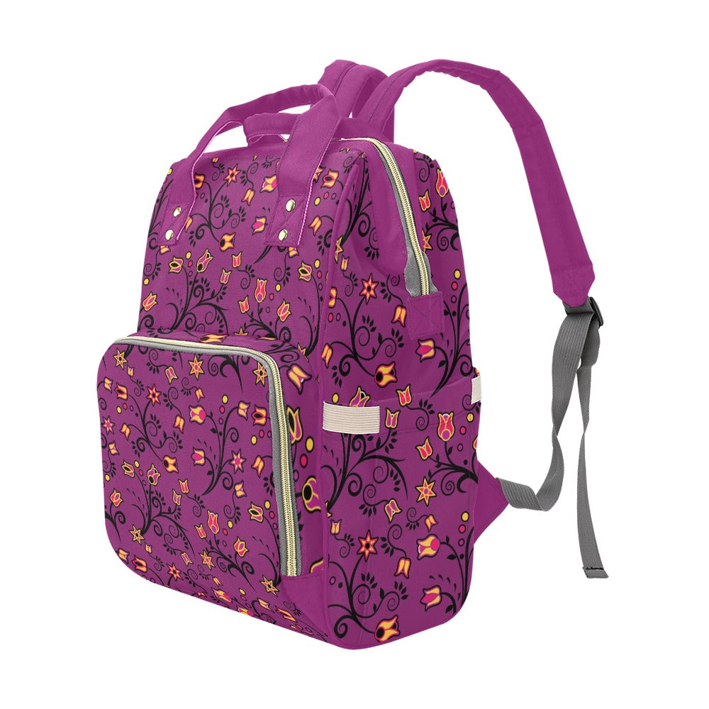 Lollipop Star Multi-Function Diaper Backpack/Diaper Bag