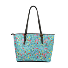 Load image into Gallery viewer, Nipin Blossom Sky Leather Tote Bag
