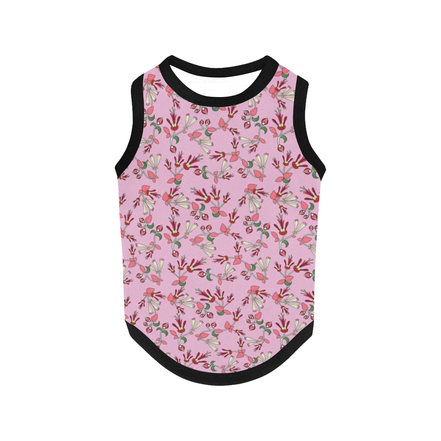 Strawberry Floral Pet Tank Top