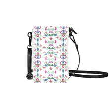 Load image into Gallery viewer, Quilled Divine White Small Cell Phone Purse
