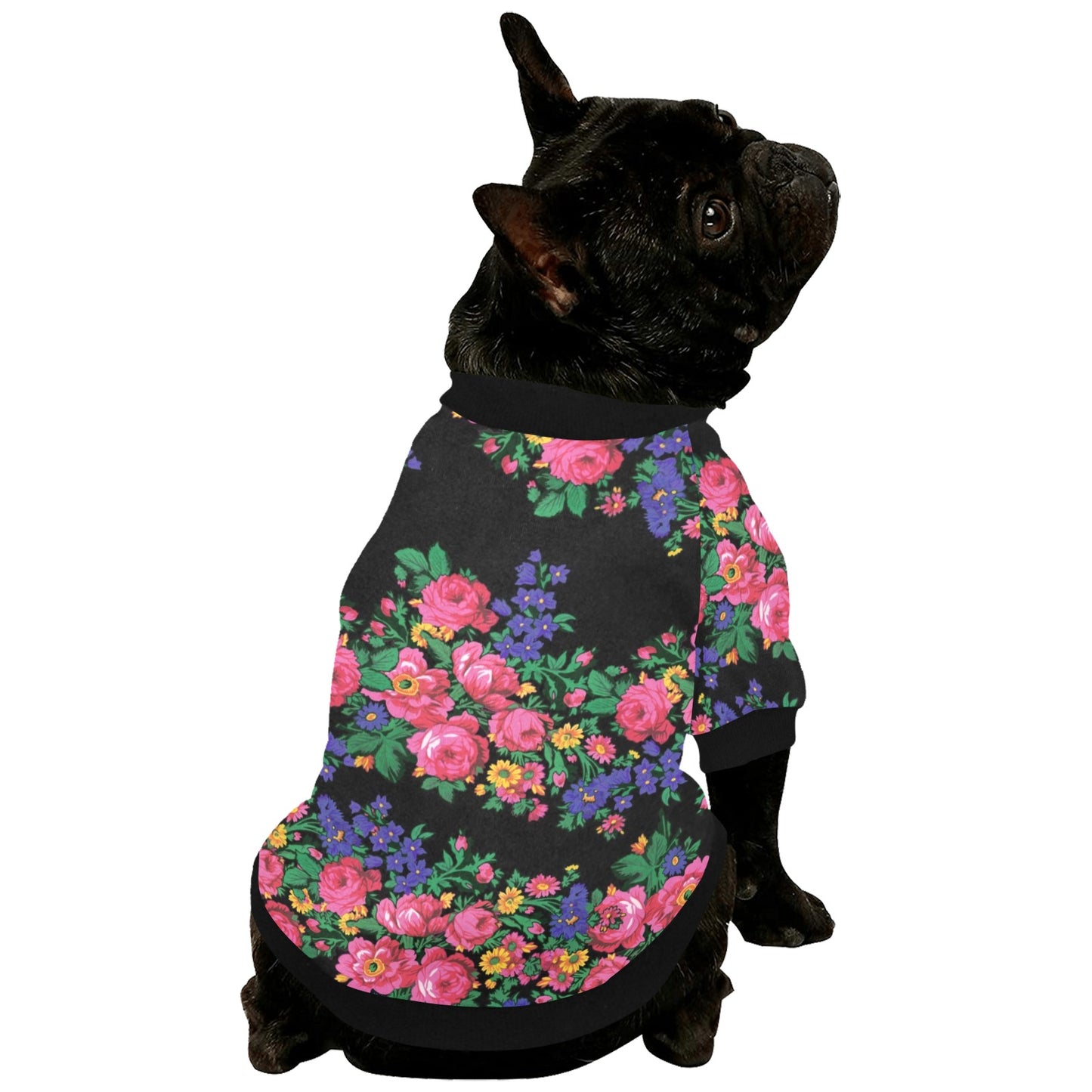 Kokum's Revenge Black Pet Dog Round Neck Shirt