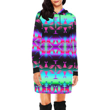 Load image into Gallery viewer, Between the Rocky Mountains Hoodie Dress
