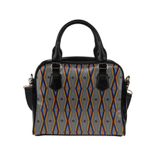 Load image into Gallery viewer, Diamond in the Bluff Grey Shoulder Handbag
