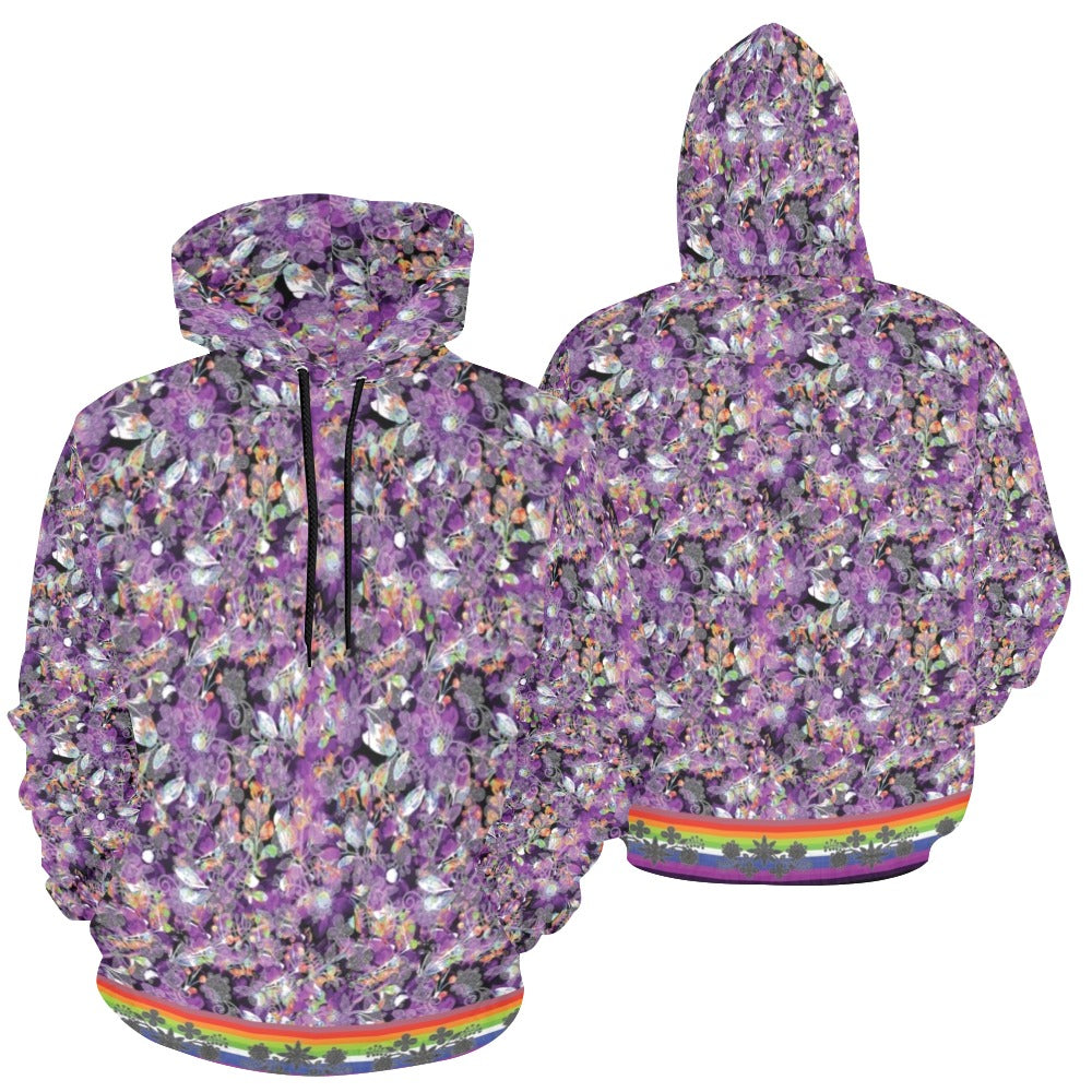 Culture in Nature Purple Hoodie for Women