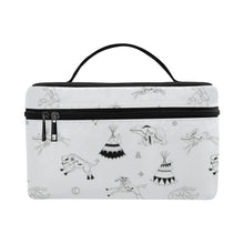 Load image into Gallery viewer, Ledger Dables White Cosmetic Bag
