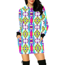 Load image into Gallery viewer, Fancy Champion Hoodie Dress
