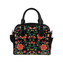 Load image into Gallery viewer, Floral Beadwork Six Bands Shoulder Handbag
