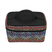 Load image into Gallery viewer, Medicine Blessing Grey Cosmetic Bag/Large
